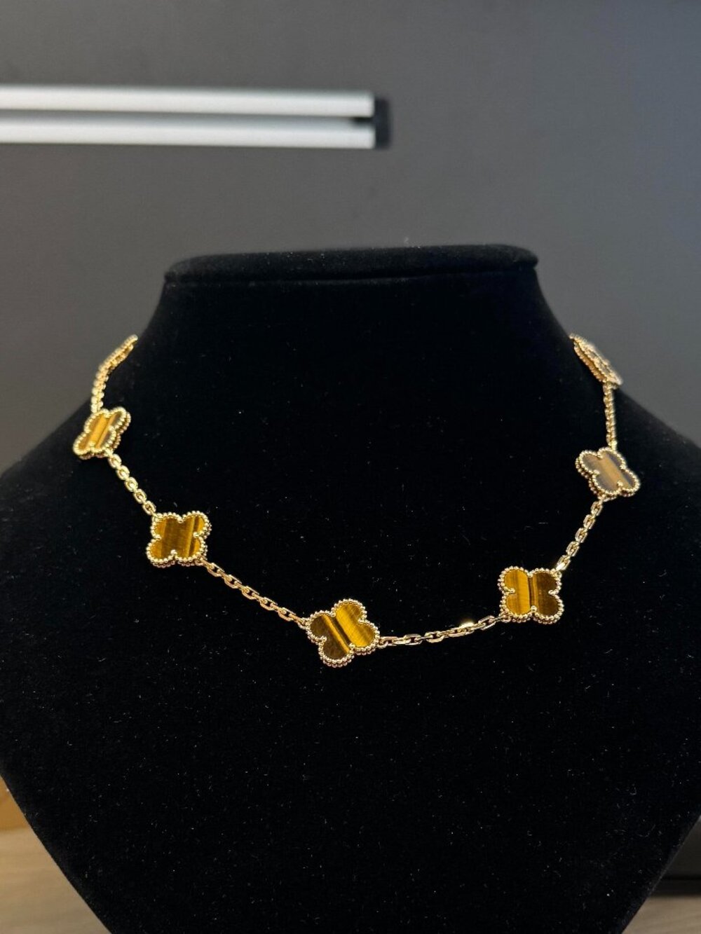 Van Cleef & Arpels four-leaf clover necklace